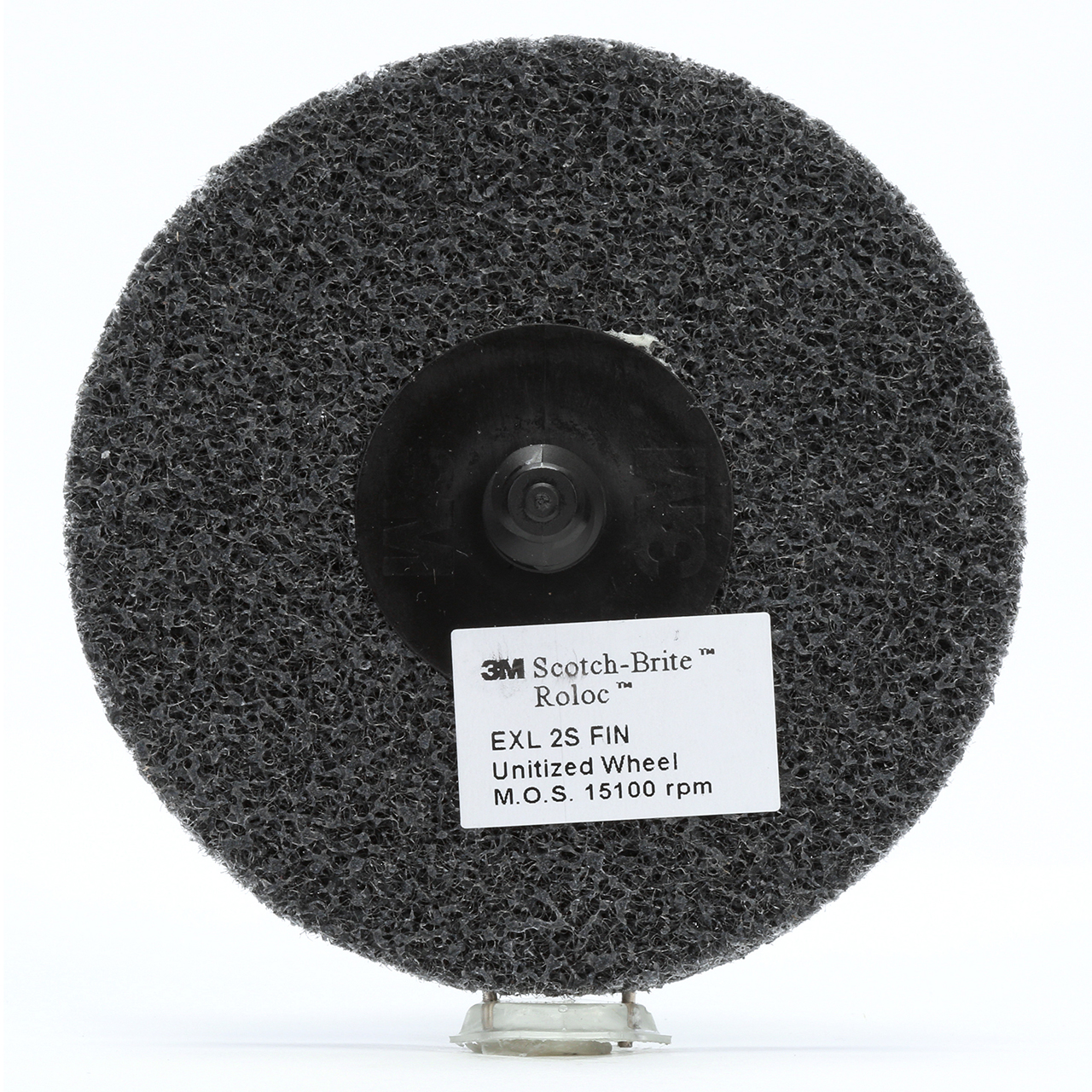 3M 7100188583 | Scotch-Brite 3" Diameter x 1/4" Width Fine Grade  SPR Silicon Carbide Unitized Wheel
