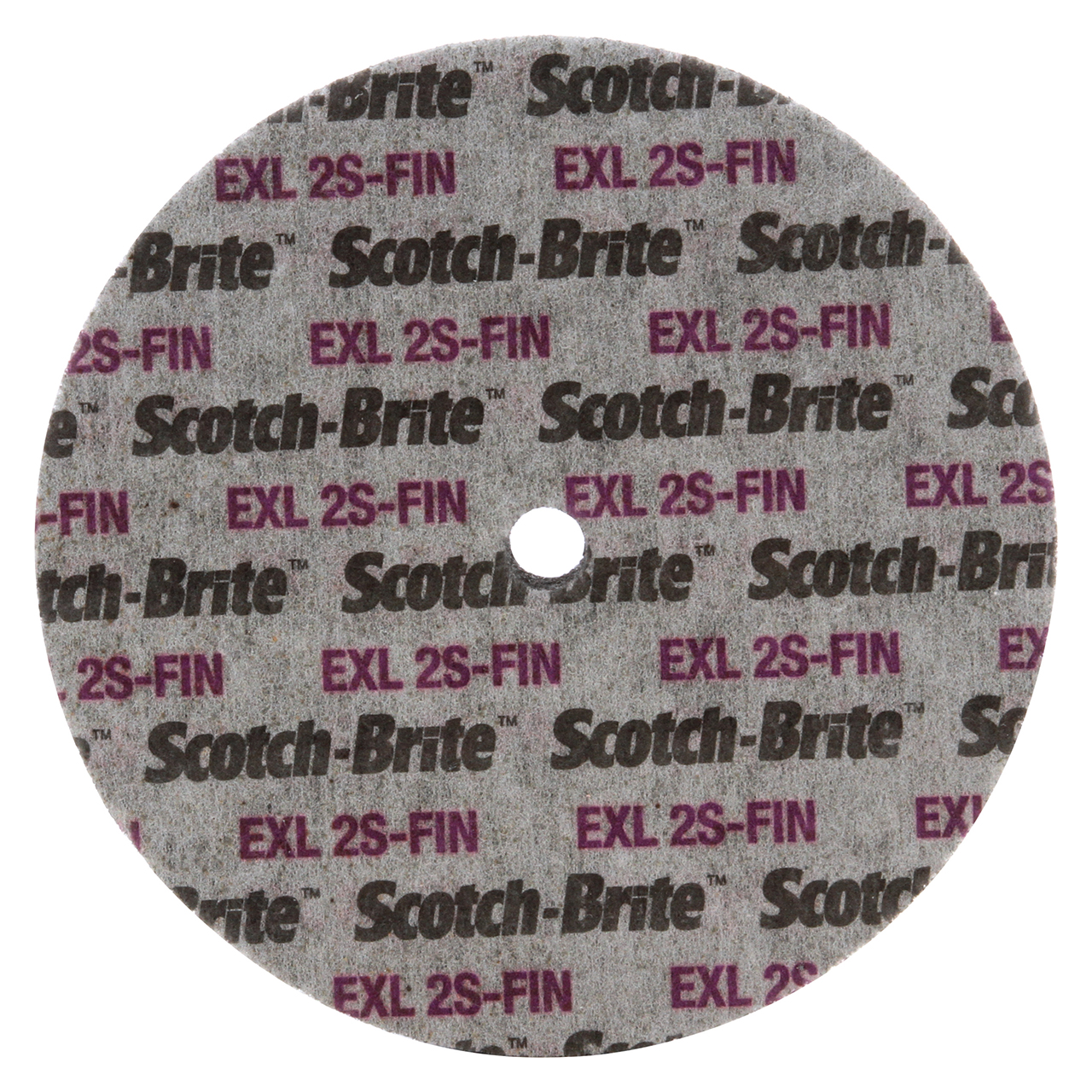 3M 7010329458 | Scotch-Brite 3/8" Hole Diameter x 6" OAD x 1/4" Width Fine Grade  XL-UW Silicon Carbide EXL Unitized Wheel