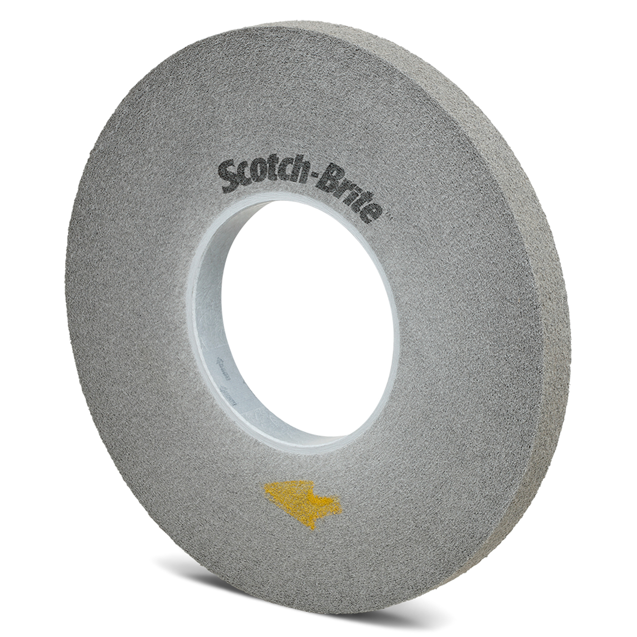 3M 7010329364 | Scotch-Brite 5" Hole Diameter x 10" OAD x 1" Width Fine Grade  EP-WL Silicon Carbide Pro Deburring Convolute Wheel