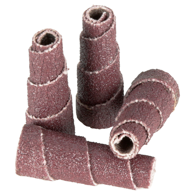 3M 7100085861 | 702229 0.375" Diameter x 1.000" OAL x 120 Grit Aluminum Oxide Straight Cartridge Roll