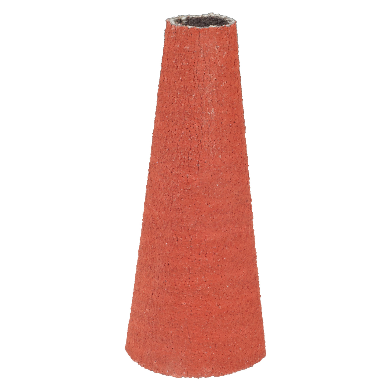 3M 7100232728 | 2.875" Diameter x 4.173" Height x 80 Grit Ceramic Cloth Cone