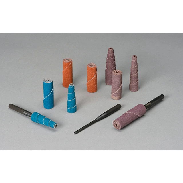 3M 7100103093 | 720435 0.250" Diameter x 1.500" OAL x 80 Grit Aluminum Oxide Straight Cartridge Roll
