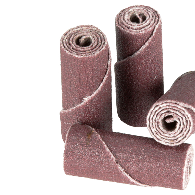 3M 7100086098 | 0.375" Diameter x 1.000" OAL x P180 Grit Aluminum Oxide Straight Cartridge Roll