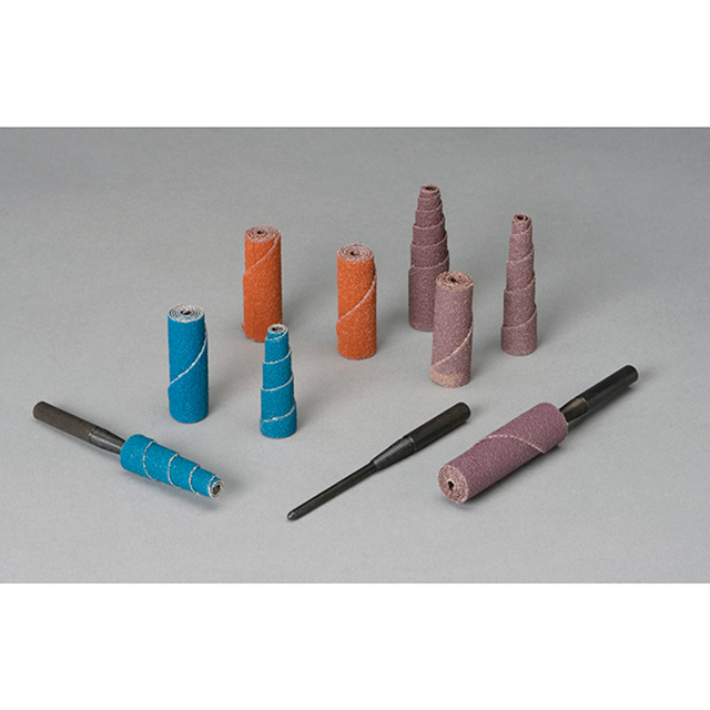 3M 7100092849 | 707308 0.500" Diameter x 2.000" OAL x 60 Grit Aluminum Oxide Straight Cartridge Roll