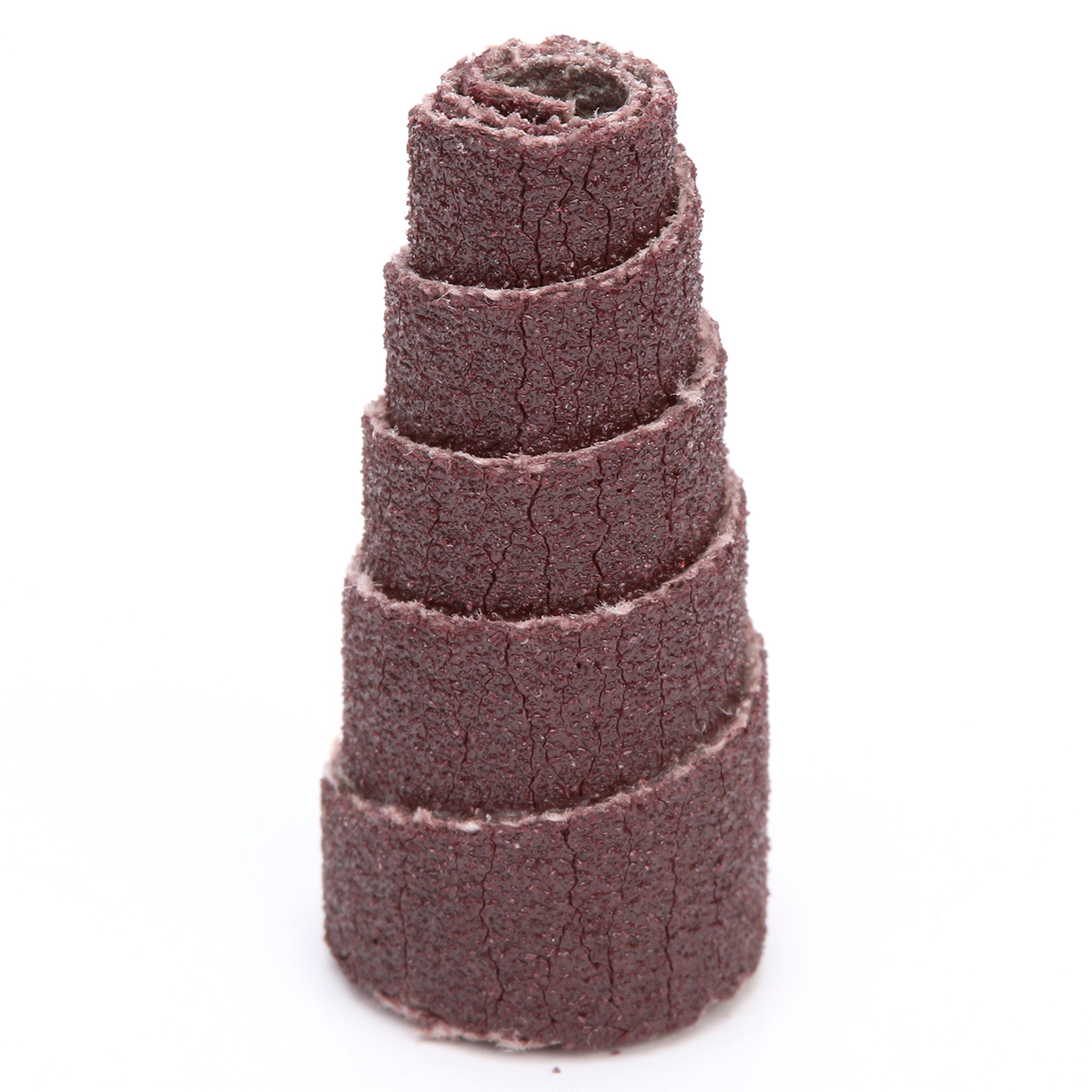 3M 7100085779 | 0.500" Diameter x 1.000" OAL x P120 Grit Aluminum Oxide Straight Cartridge Roll