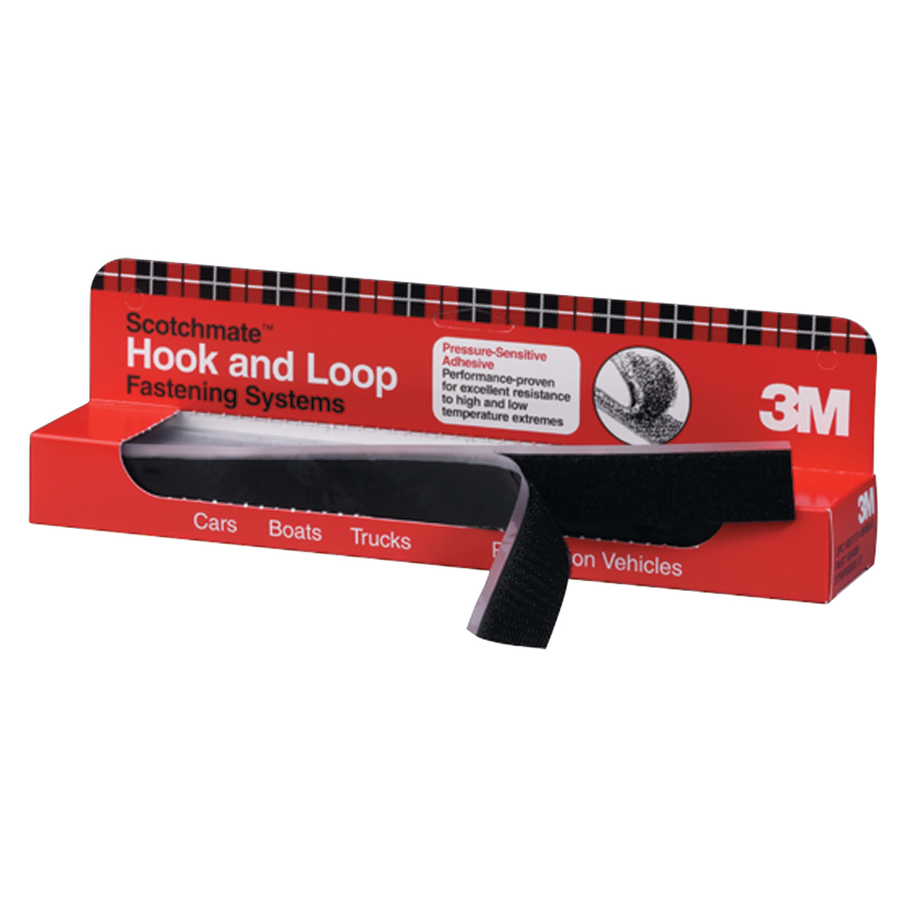 3M 7000126004 | PN06480 12.000" OAL x 1.000" Width Hook & Loop Fasteners