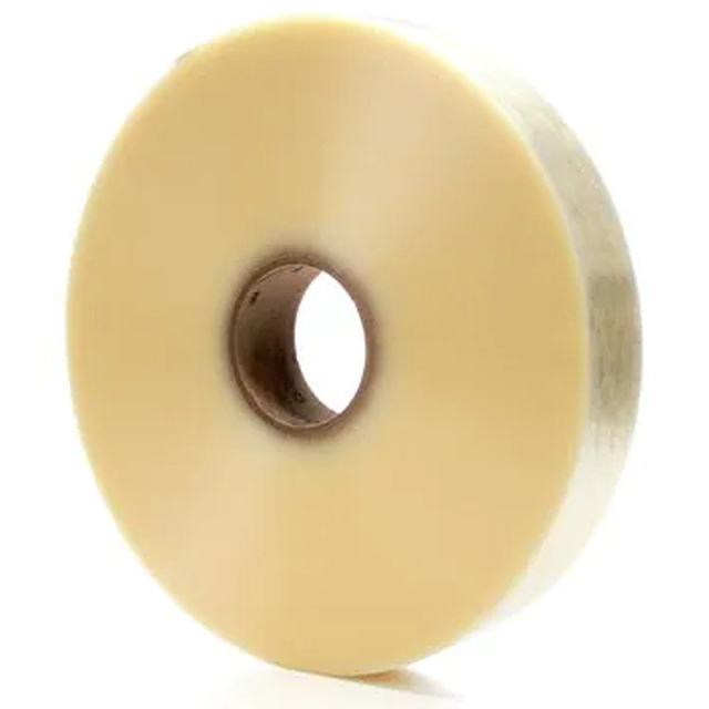 3M 7100244274 | 3.000" Size x 999.563yd OAL x 2.830" Width x 1.200mil Baking Thickness Polypropylene Film 371 Box Sealing Tape - Transparent