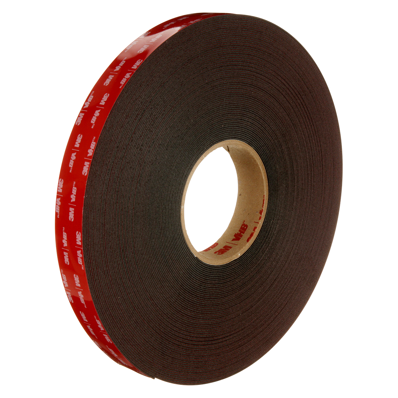 3M 7000124123 | 3.000" Size x 36.000yd Overall Length x 1.000" Width x 5.000mil Baking Thickness Acrylic Foam 5952 VHB Tape - Black