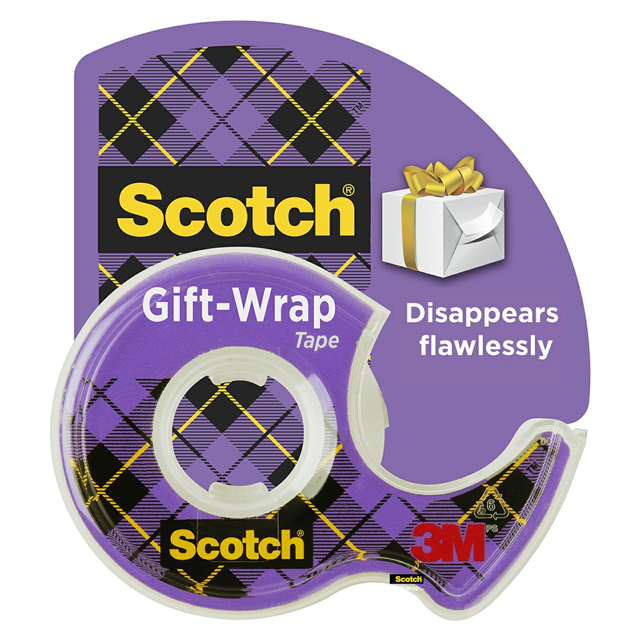 3M 7010311339 | Scotch 650.000" OAL x 0.750" Width Clear Office Tape