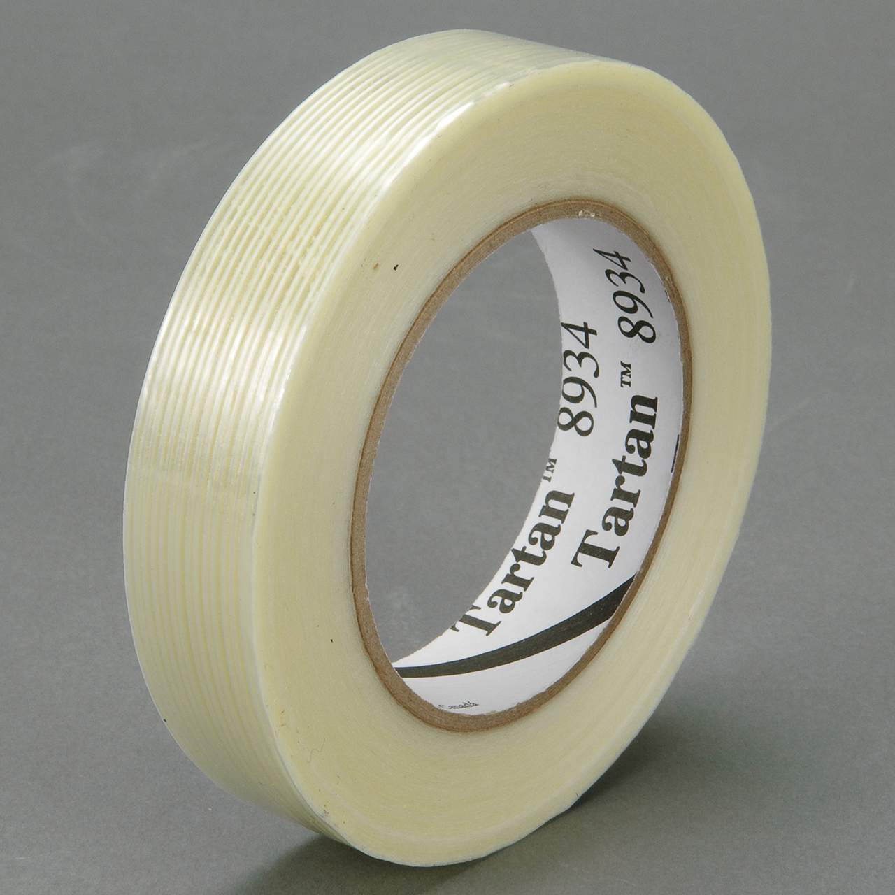 3M 7000126227 | Tartan 3.000" Size x 60.140yd OAL x 1.410" Width Polypropylene Film 8934 Filament Tape - Transparent