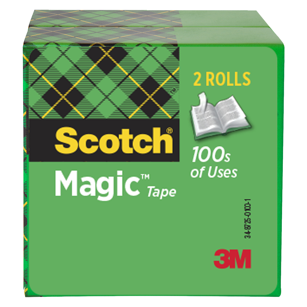 3M 7010295029 | Scotch Magic 2592.000" OAL x 0.500" Width Clear Office Tape