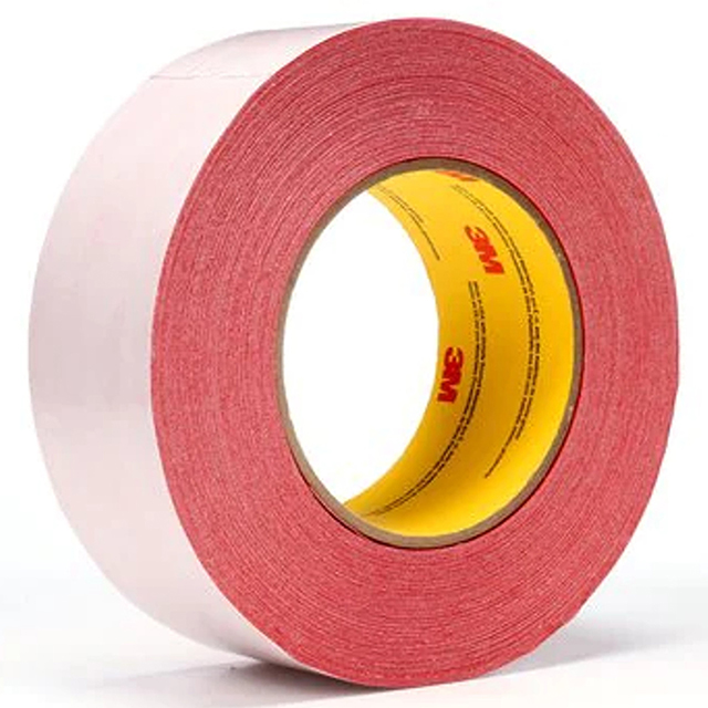 3M 7100270059 | 60.149yd OAL x 2.835" Width x 0.500mil Baking Thickness Polyester 9737R Splicing & Tabbing Tape - Red