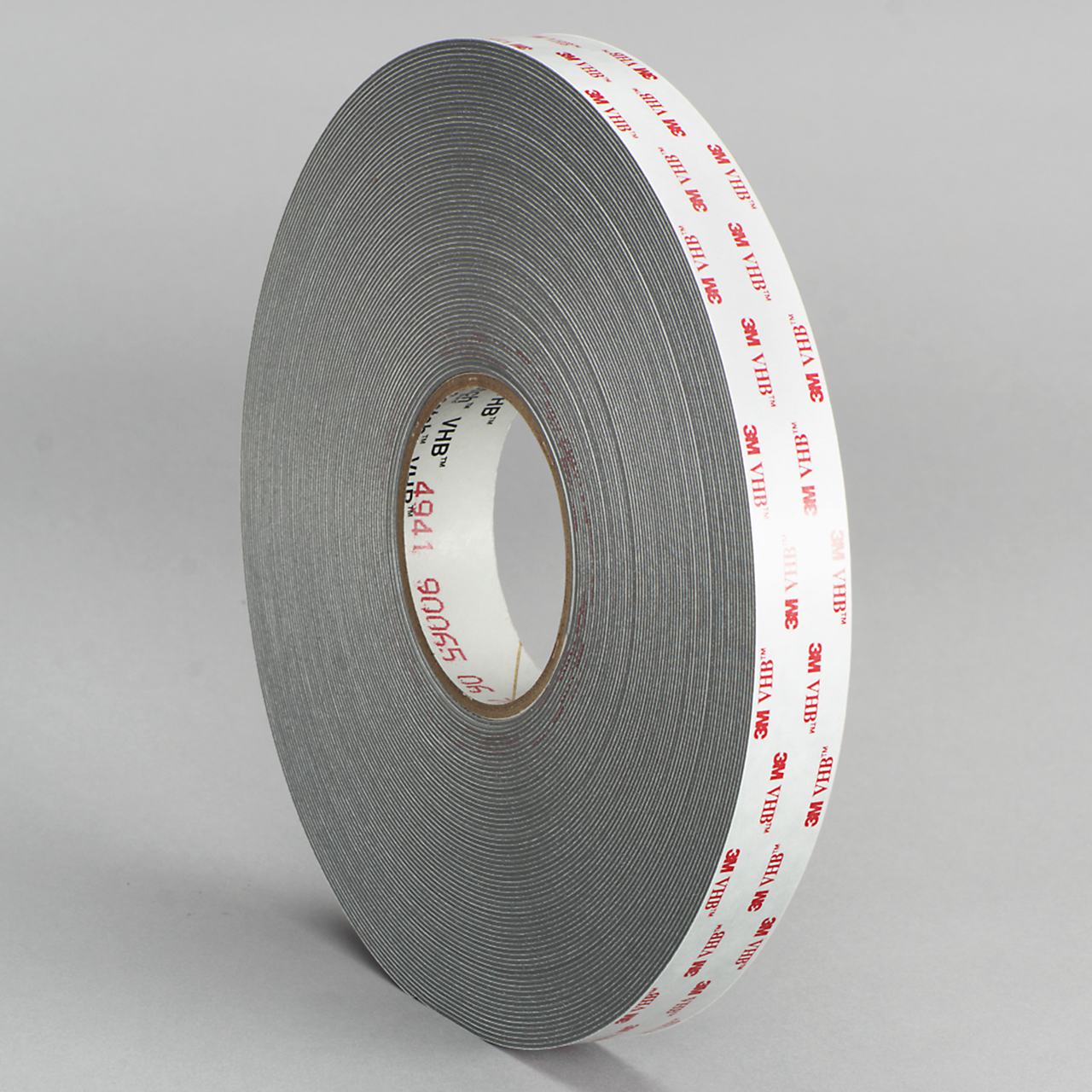 3M 7000123489 | VHB 3.000" Size x 36.000yd Overall Length x 0.750" Width Acrylic Foam 4941 VHB Tape - Gray