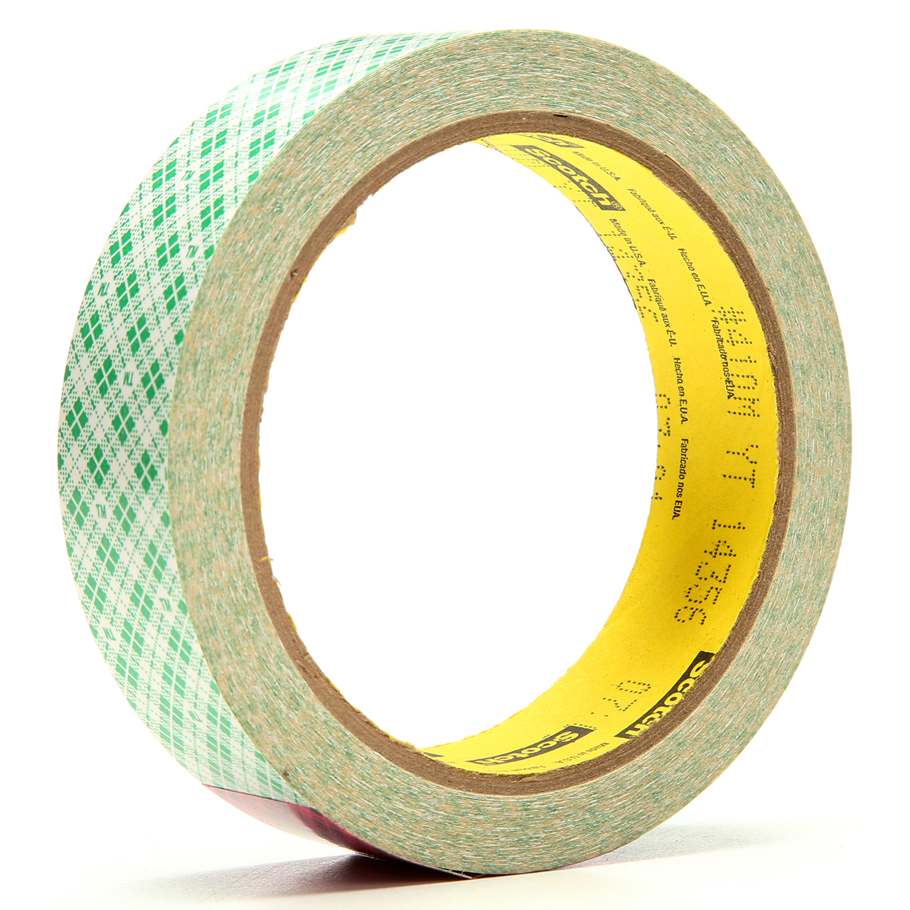 3M 7010373939 | 10.000yd Overall Length x 1.000" Width x 0.08mm Thickness Paper 410M Double Sided Tape - Natural
