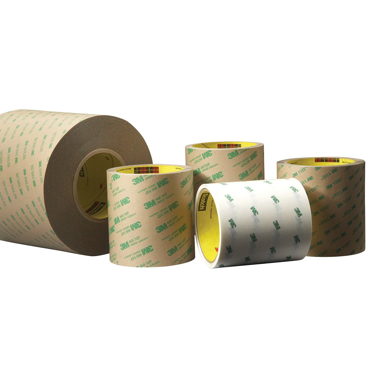 PET1A-Yellow | 1-mil Yellow Polyester (PET) Tape with Acrylic Adhesive