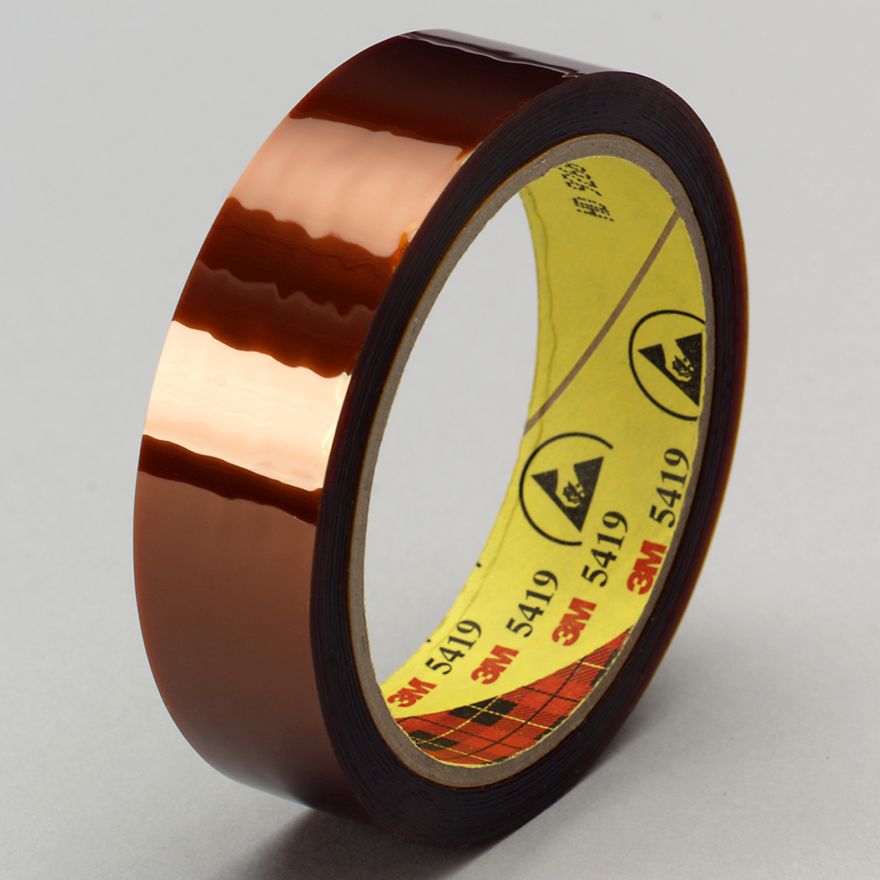 3M 7010372869 | 5419 36 yd x 0.250" Width x 2.7 mil Thickness Polyimide Film Tape
