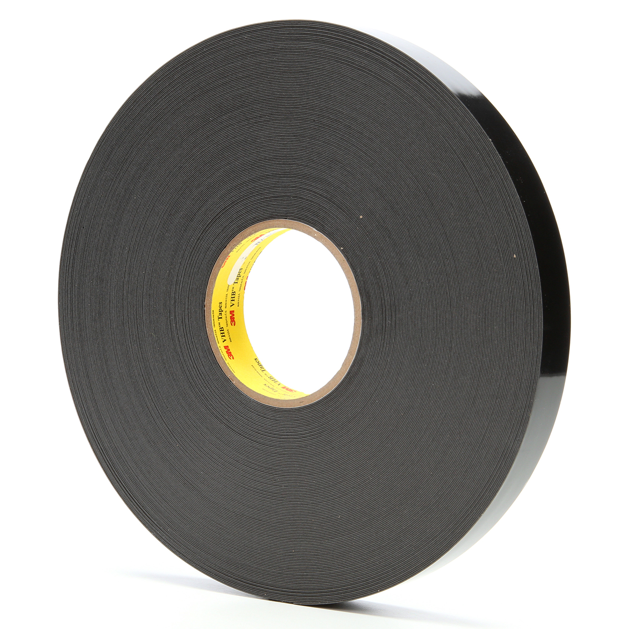 3M 7100112661 | 3.000" Size x 72.000yd Overall Length x 1.000" Width x 2.000mil Baking Thickness Acrylic Foam 4929 VHB Tape - Black