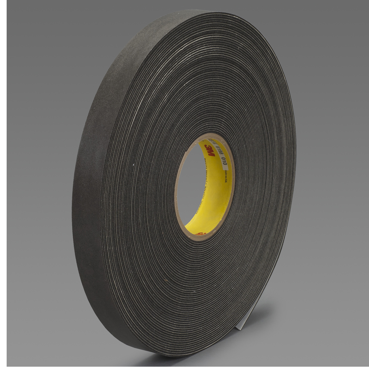 3M 7000048810 | 36.000yd Overall Length x 14.000" Width x 0.10mm Thickness Acrylic 4726 General Purpose Foam Tape - Black