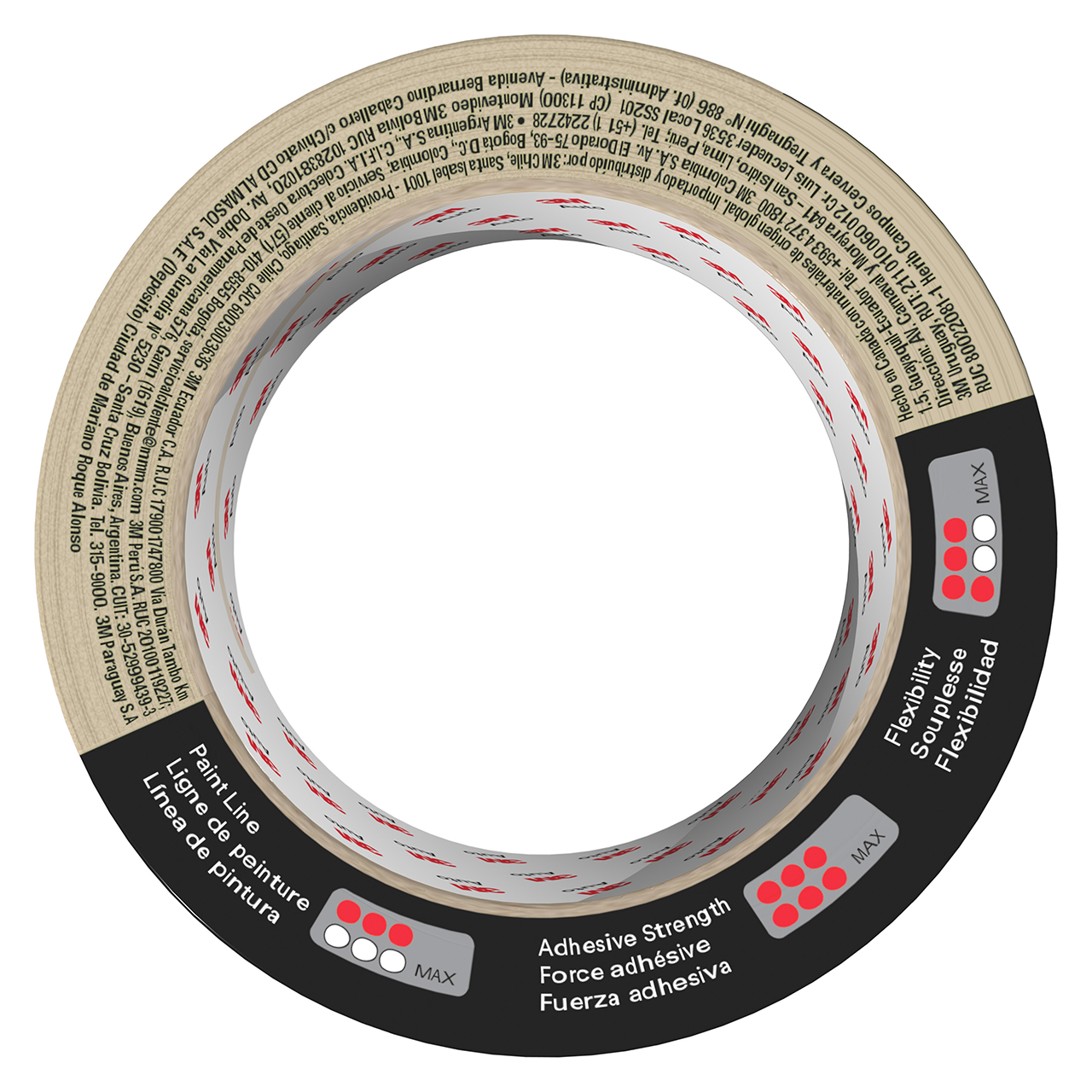 3M Scotch Classic Masking Tape 18 mm x 50 m 