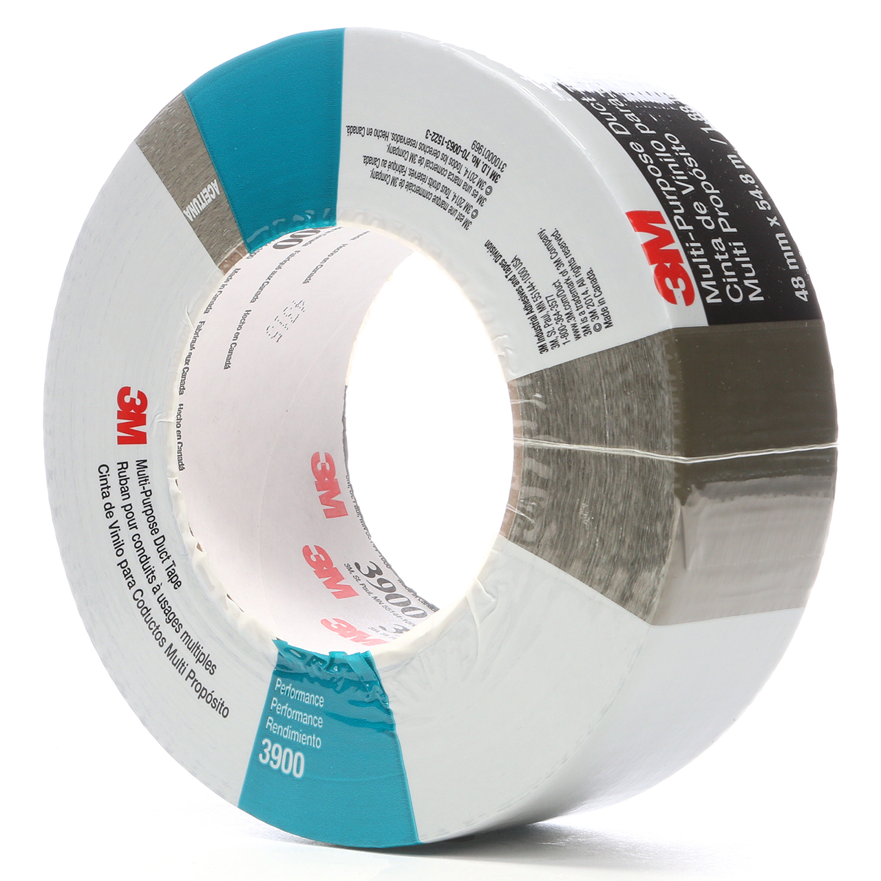3M 7000049744 | 60 yd x 1.880" Width x 7.6 mil Thickness Duct Tape