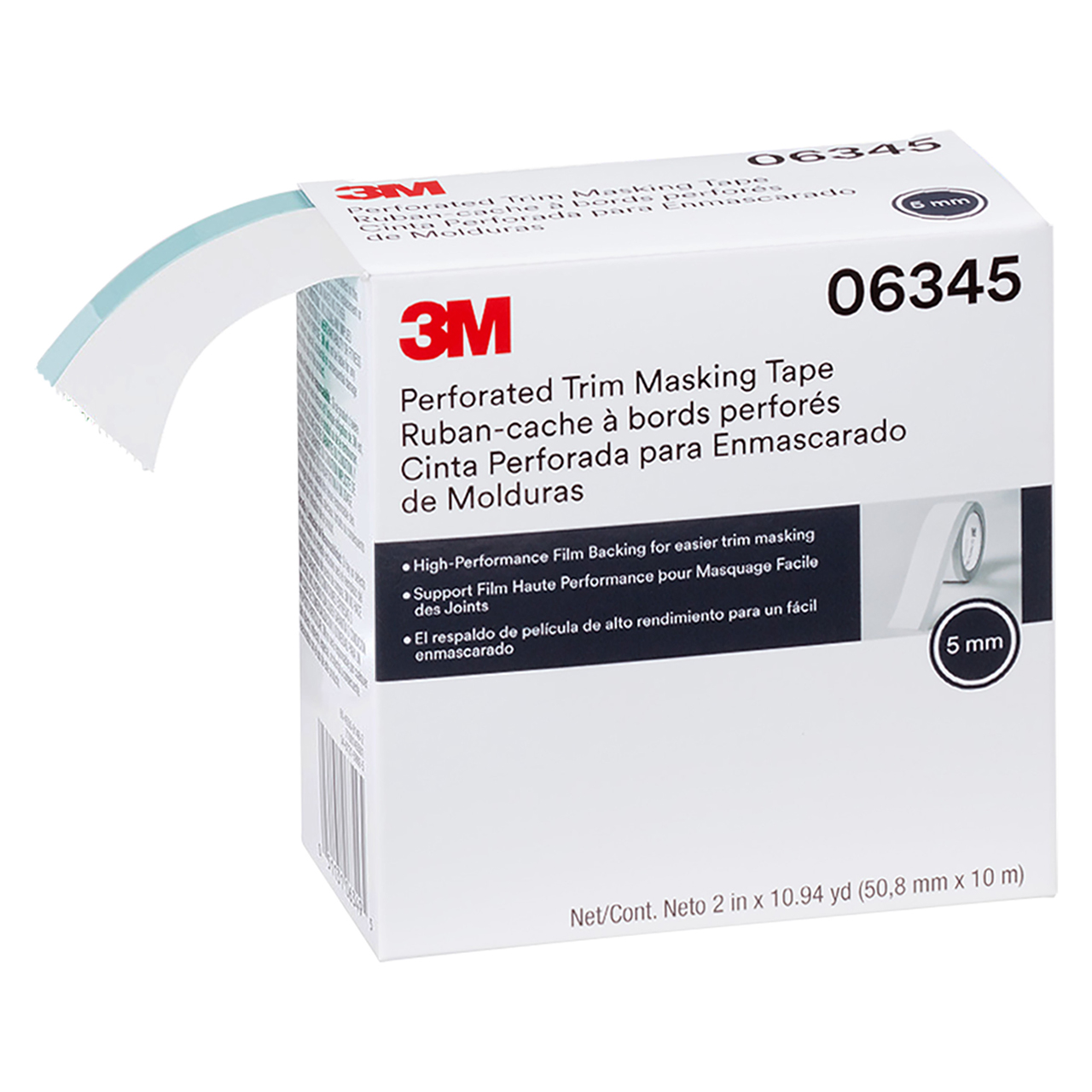 3M 7100145500 | 06345 10.94 yd x 2.000" Width Masking Tape