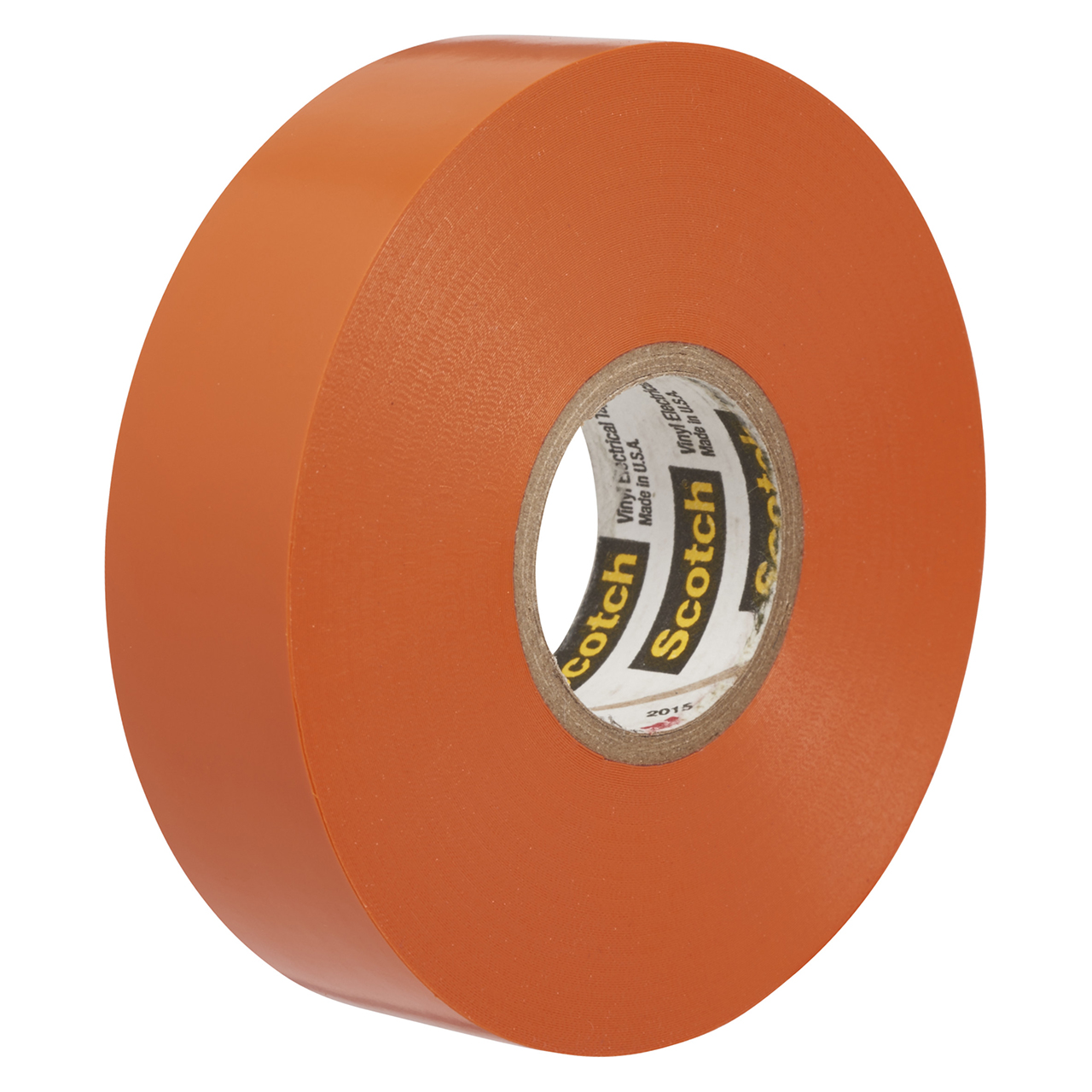 3M 7000058438 | 35-1/2X20FT-OR Scotch 20' OAL x 0.500" Width Color Coding Electrical Tape
