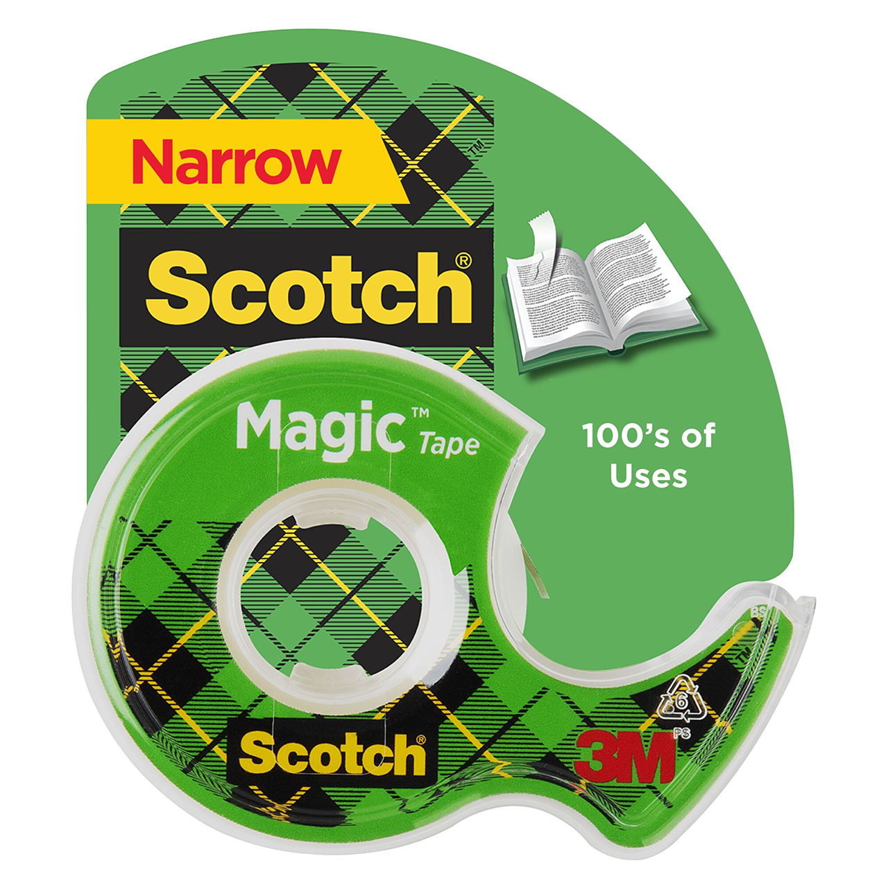 3M 7100275839 | Scotch Magic Clear Office Tape