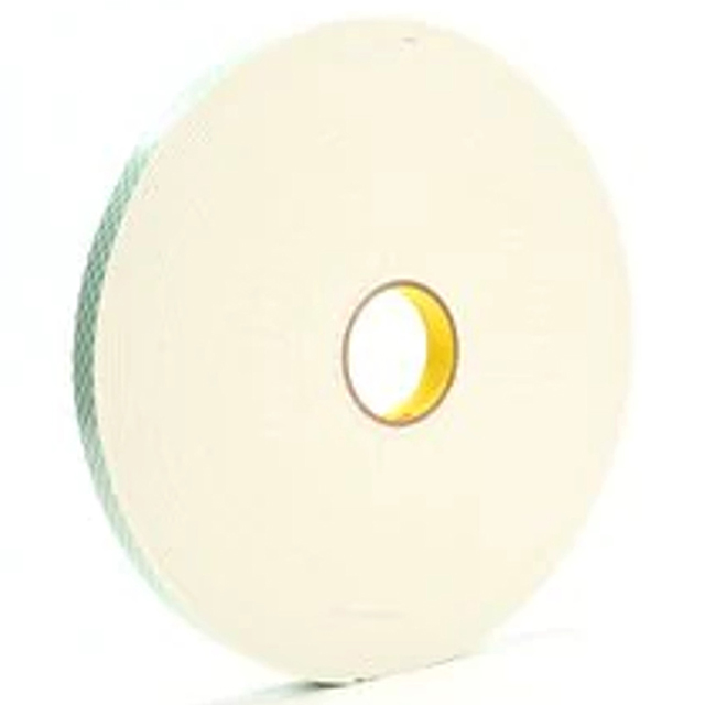 3M 7010511028 | 36.000yd Overall Length x 24.000" Width x 0.08mm Thickness Urethane 4008 General Purpose Foam Tape - Off-white
