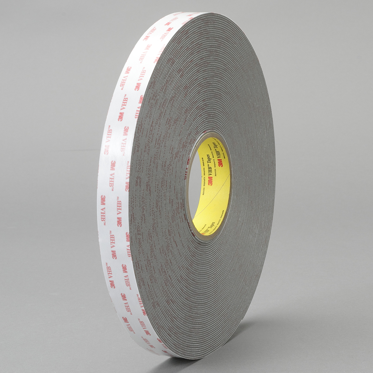 3M 7000123538 | 3.000" Size x 36.000yd Overall Length x 0.750" Width x 3.000mil Baking Thickness Acrylic Foam 4956 VHB Tape - Gray