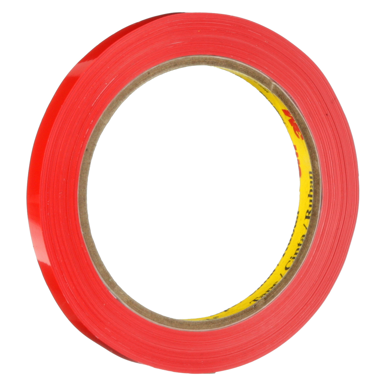 3M 7000096090 | 3.000" Size x 72.180yd OAL x 1.970" Width x 1.500mil Baking Thickness UPVC Film 690 Specialty Application Tape - Red
