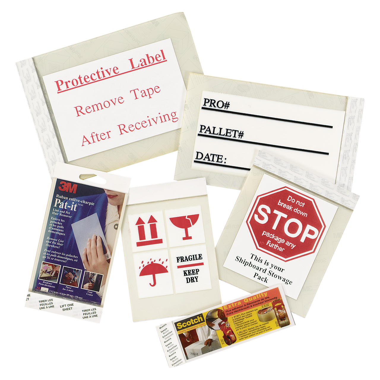 3M 7010334118 | 3.000" OAL x 2.000" Width Tape Pads