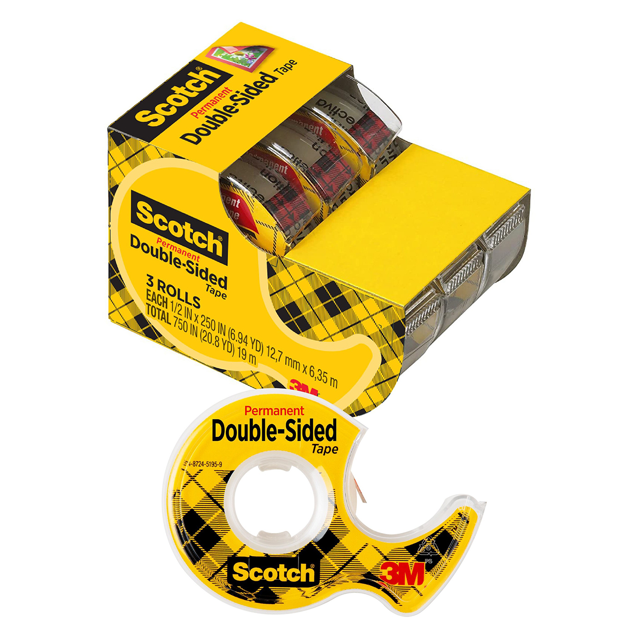 3M 7010371227 | Scotch Double Sided Tape