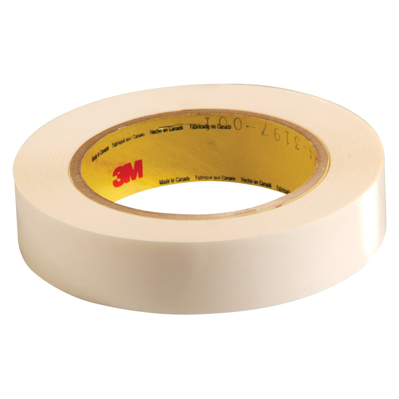 3M 7010334232 | 3.000" Size x 36.000yd Overall Length x 1.000" Width x 0.500mil Baking Thickness Polyester Film 444PC Splicing & Tabbing Tape - Transparent