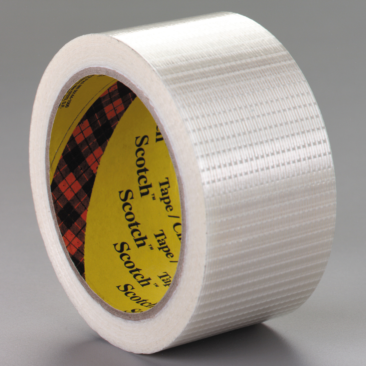 3M 7000096087 | Scotch 3.000" Size x 54.680yd OAL x 2.950" Width Polypropylene Film 8959 Filament Tape - Transparent