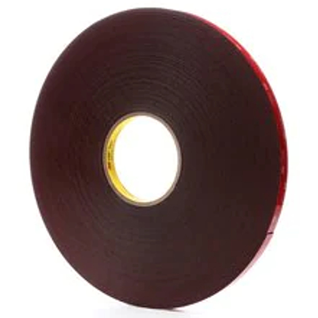 3M 7100175634 | VHB 3.000" Size x 36.000yd Overall Length x 12.000" Width Acrylic Foam 5925 VHB Tape - Black