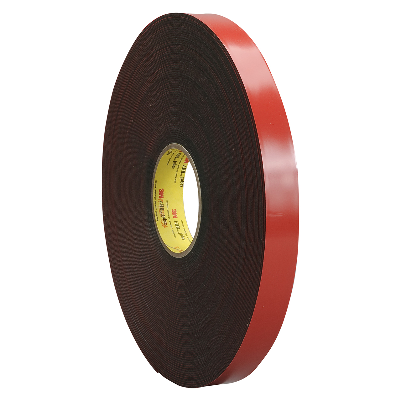 3M 7010374063 | 3.000" Size x 36.000yd Overall Length x 1.000" Width x 5.000mil Baking Thickness Acrylic Foam 4655 VHB Tape - Dark Gray