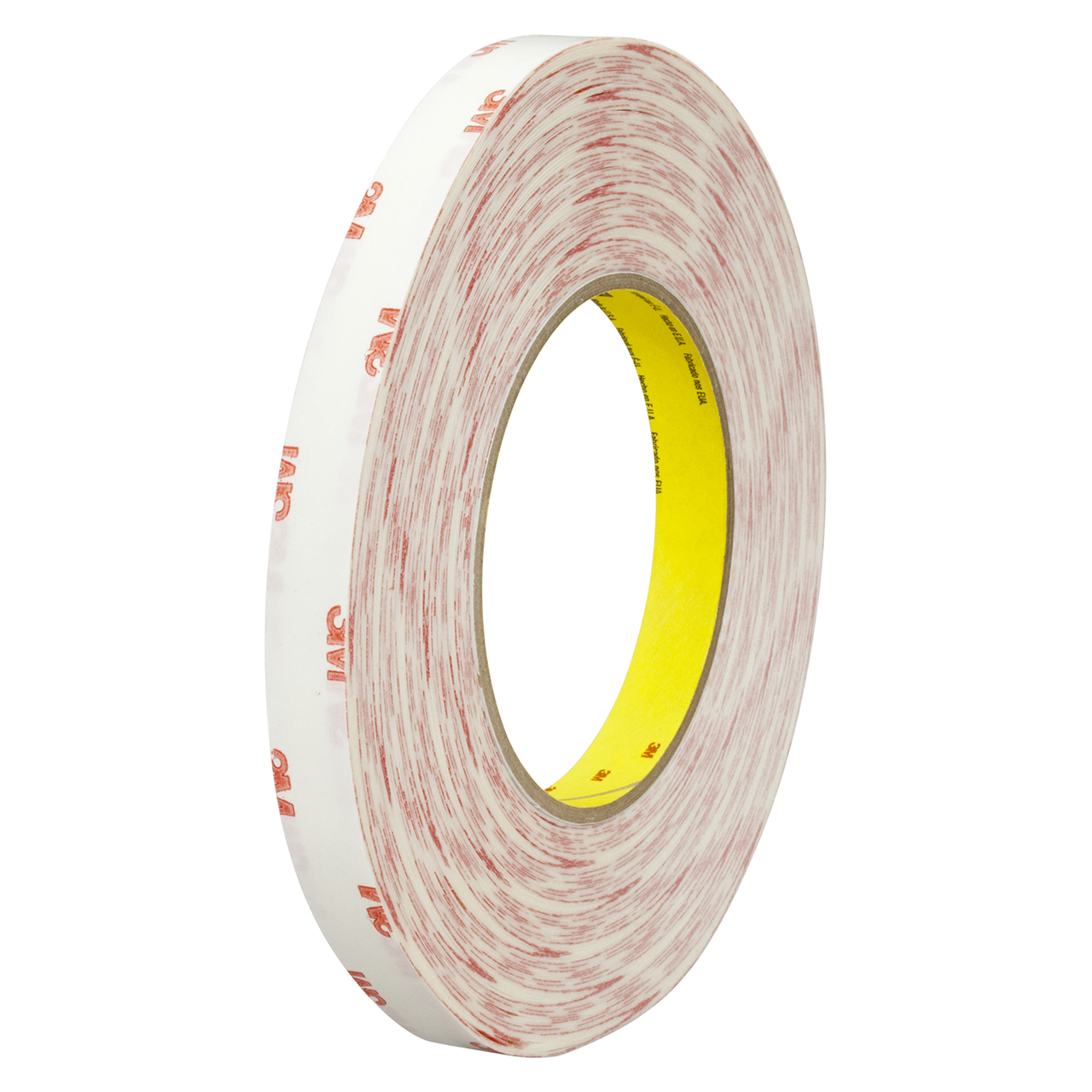 3M 7010312376 | 72.000yd Overall Length x 0.500" Width x 0.09mm Thickness Tissue 9456 Double Sided Tape - Transparent