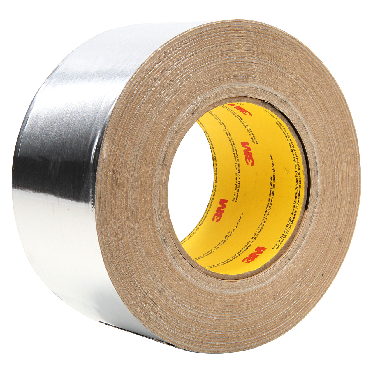 3M 7010314247 | 60 yd x 6.000" Width x 3.1 mil Thickness Aluminum Tape
