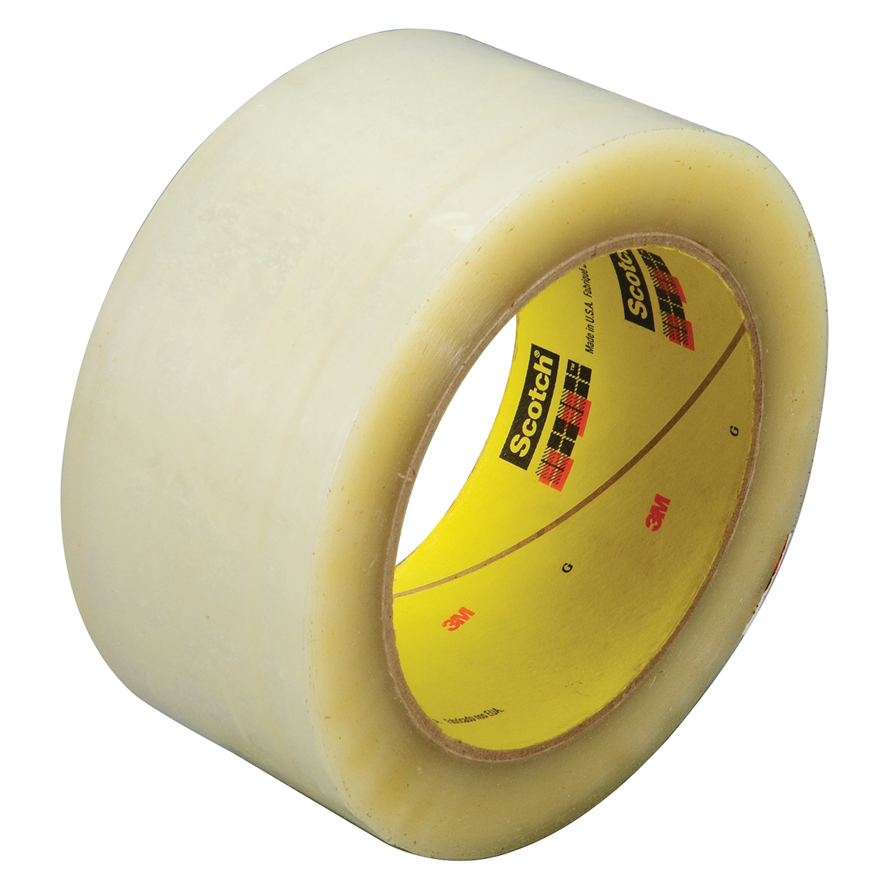 3M 7010312270 | 3.000" Size x 54.680yd OAL x 57.950" Width x 2.000mil Baking Thickness Polyester 355 Box Sealing Tape - Transparent