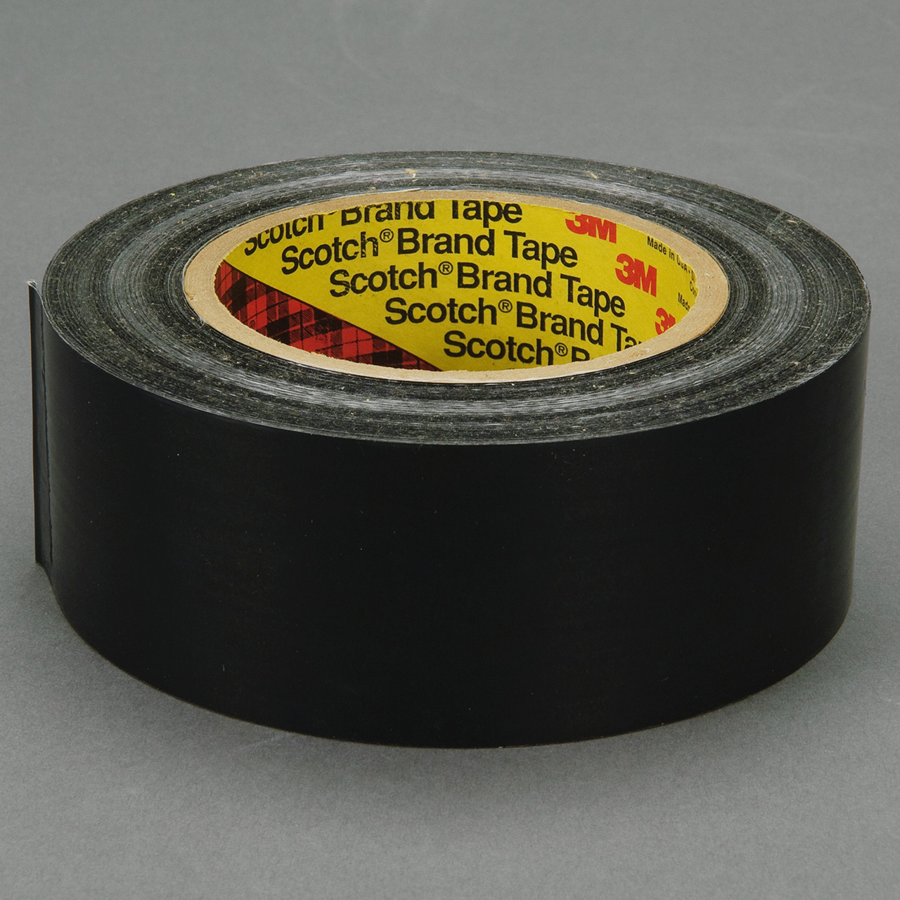 3M 7000124632 | Scotch 3.000" Size x 60.140yd OAL x 0.940" Width Polyester Film 890MSR Filament Tape - Black