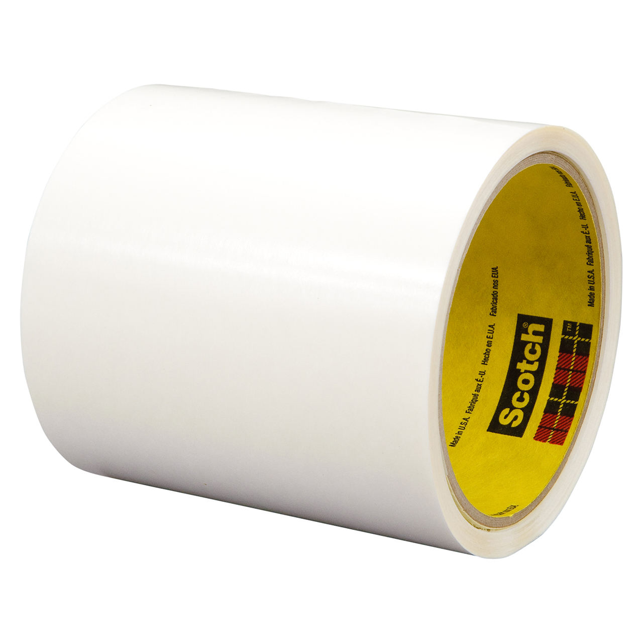 3M 7010374033 | 3.000" Size x 250.000yd Overall Length x 54.000" Width x 0.500mil Baking Thickness Polyester Film 9828 Splicing & Tabbing Tape - Transparent