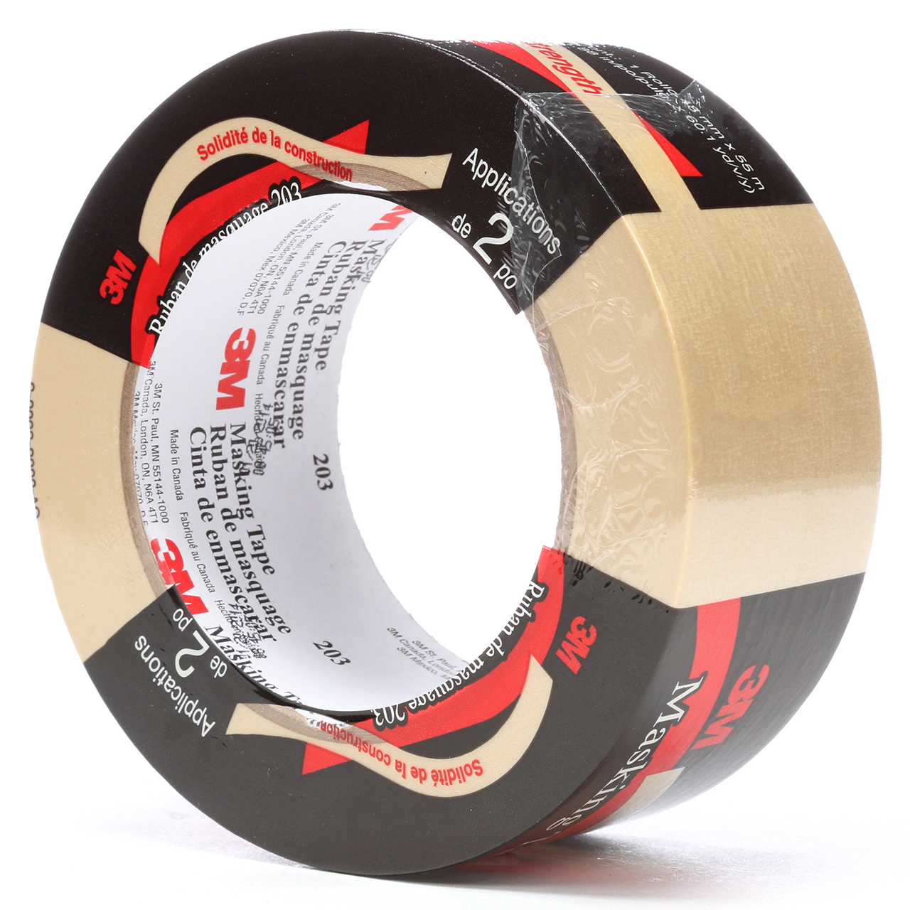 3M 7000124233 | 60.14 yd x 1.880" Width Masking Tape