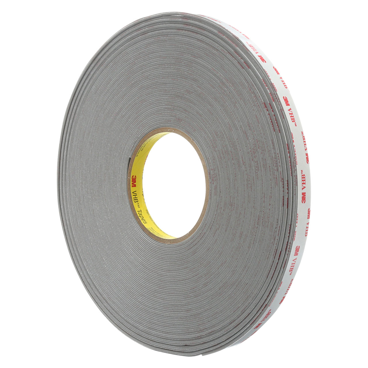 3M 7000143431 | VHB 3.000" Size x 36.000yd Overall Length x 0.875" Width Acrylic 4941 VHB Tape - Gray