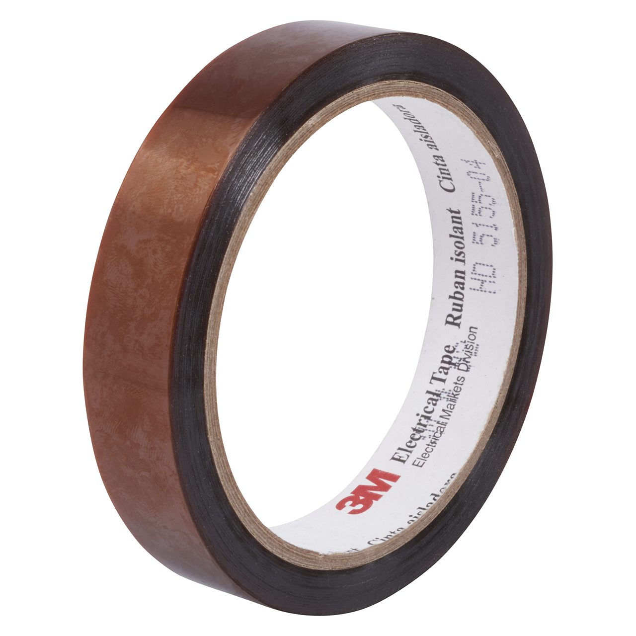 3M 7010398893 | 92 1.33"X36YD PLS 36 yd x 1.330" Width x 2.75 mil Thickness Polyimide Film Electrical Tape