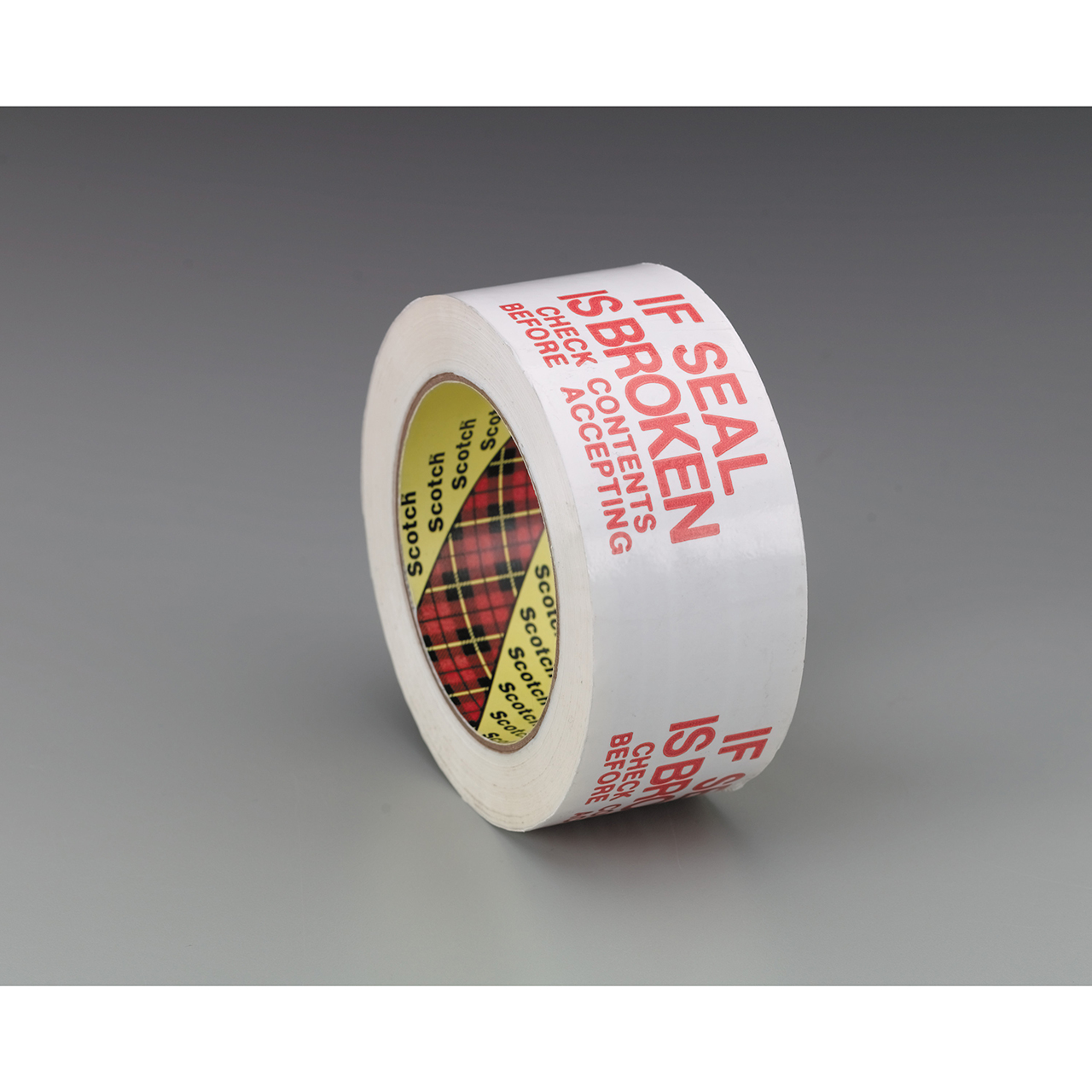 3M 7010373664 | 3.000" Size x 109.360yd OAL x 1.880" Width x 1.200mil Baking Thickness Polypropylene Film 3771 Box Sealing Tape - White