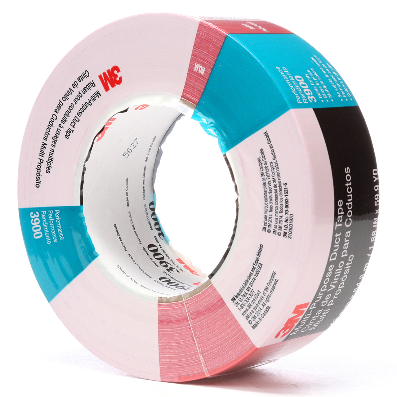 3M 7000144749 | 60 yd x 1.880" Width x 8.1 mil Thickness Duct Tape