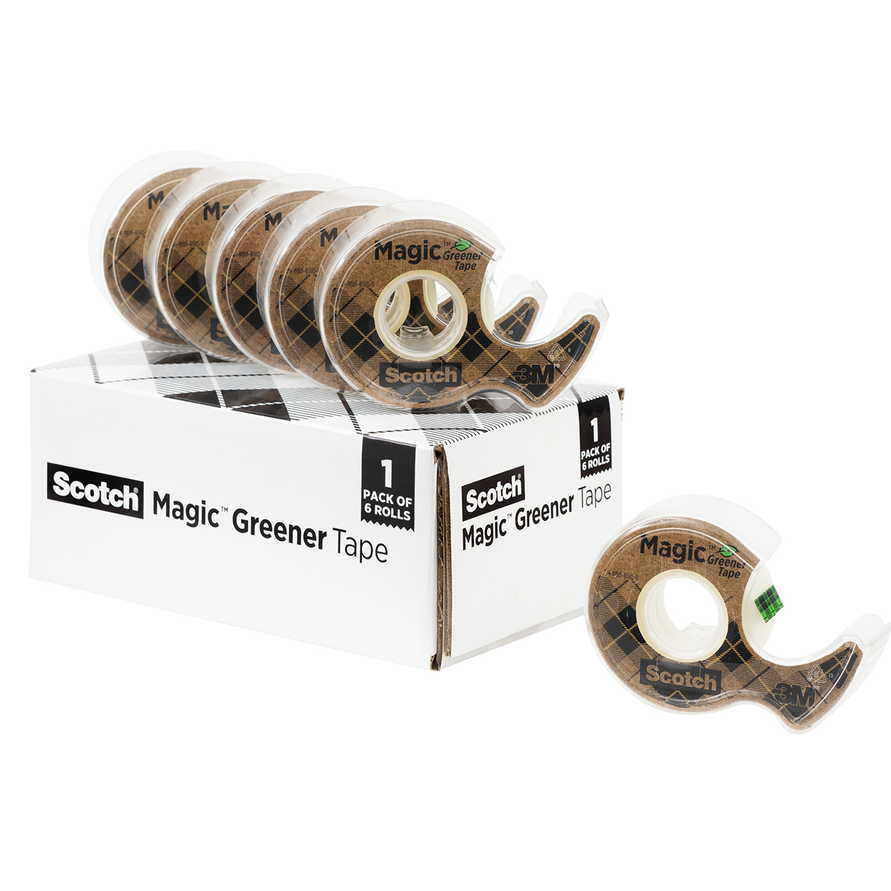 3M 7100284806 | Scotch Magic Clear Office Tape