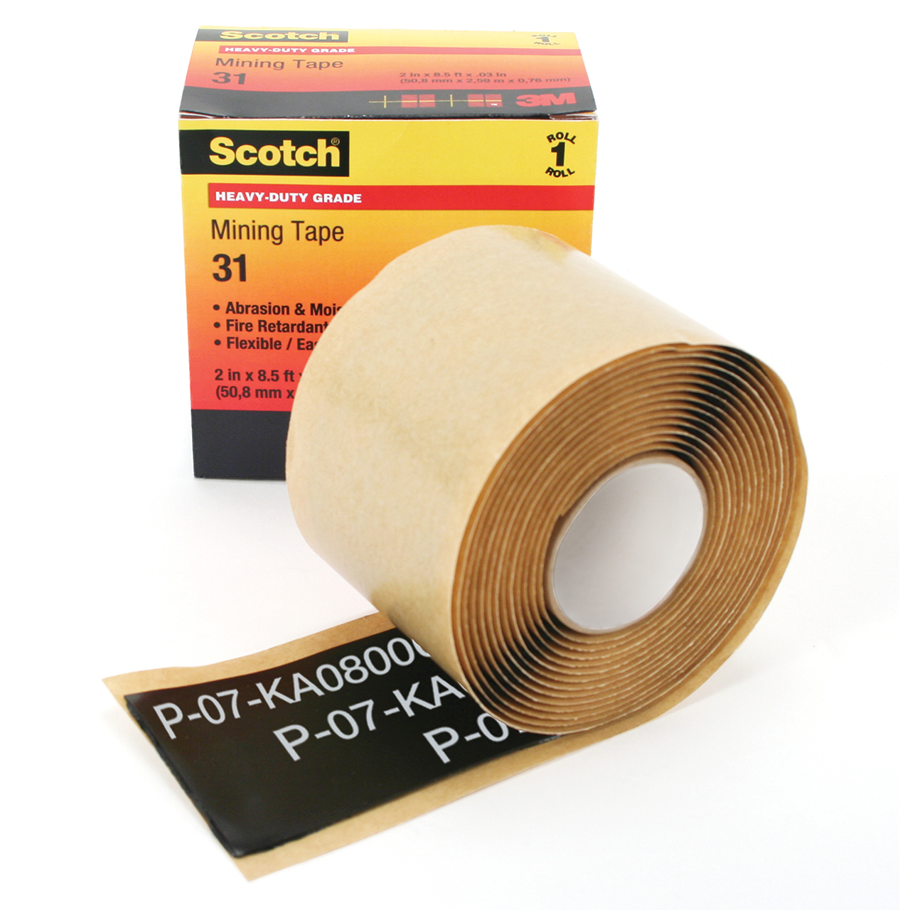 3M 7000031770 | 31-2X10FT Scotch 10' OAL x 2.000" Width x 60.0 mil Thickness Sealing Tape