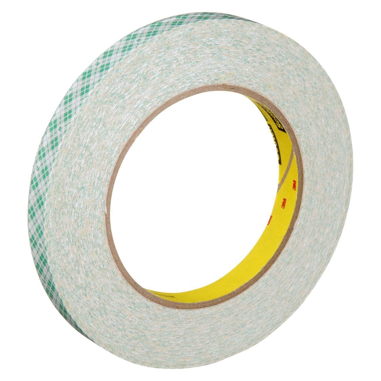 3M 7000049272 | 36.000yd Overall Length x 0.500" Width x 0.08mm Thickness Paper 410M Double Sided Tape - Natural
