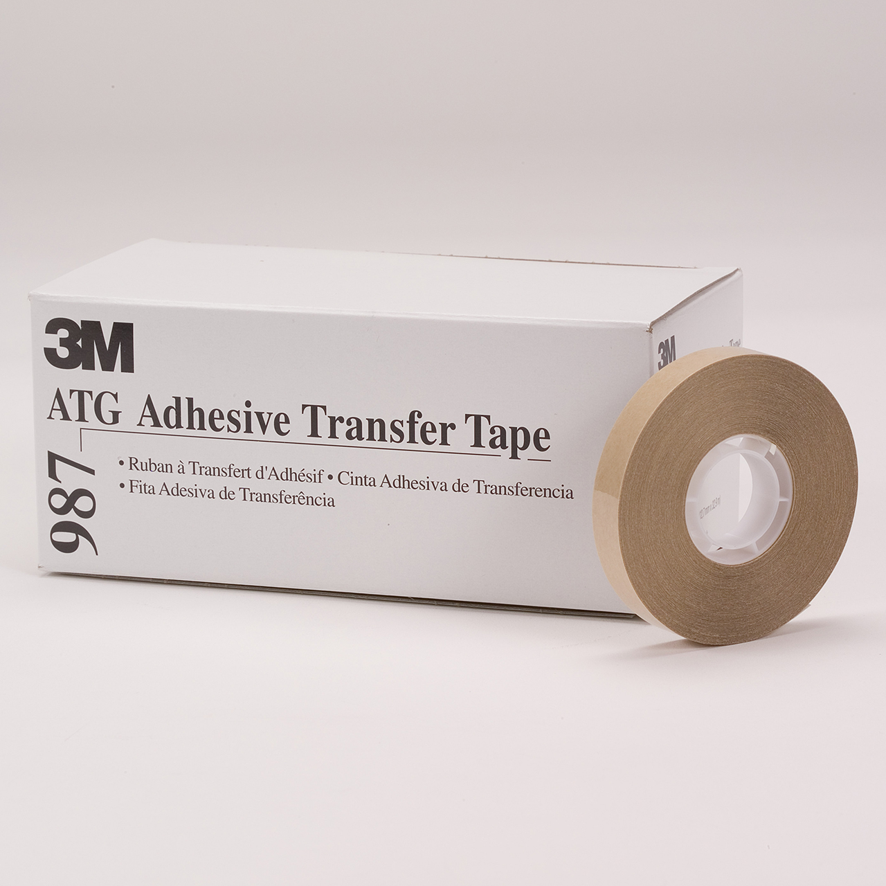 3M 7000028924 | 36 yd x 0.250" Width x 1.7 mil Thickness Adhesive Transfer Tape